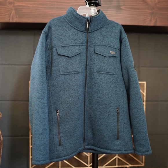 Ascend Sport Jacket - blue Sherpa lined - Picture 3 of 5